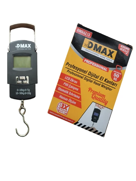 DMAX Ditijal El Terazisi Kantarı - 50 Kg - 2