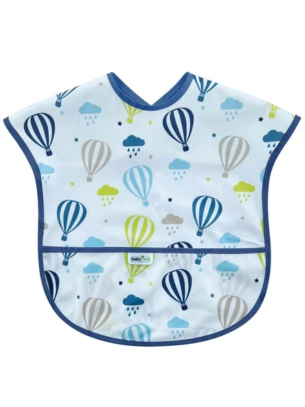 BabyJem Baskılı BLW Kolsuz Önlük 788 Balon Desen ürün görseli 1