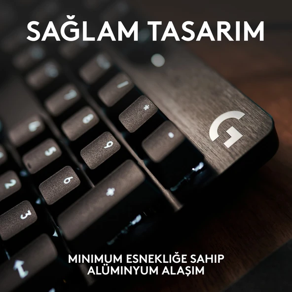 Logitech G413 TKL Kablolu Mekanik Oyuncu Klavyesi 920-010564 - Resim 5