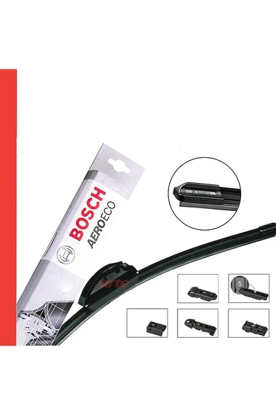 Bosch Citroën C3 Aircross AeroEco Ön ve Arka Silecek Takımı (2017–2023 Uyumlu – Orijinal Ürün) - Resim 4
