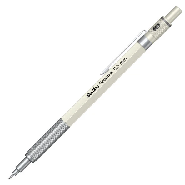 Scrikss Graph-X Metal Color Versatil 0,5 mm Beyaz
