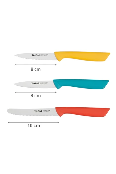 Tefal Colorfood 3'lü Mutfak Bıçağı Seti - 2100128559 - 7