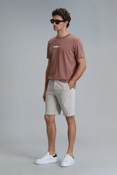 Lufian 111020206 Kane Modern Grafik T- Shirt Erkek T-Shirt - 4
