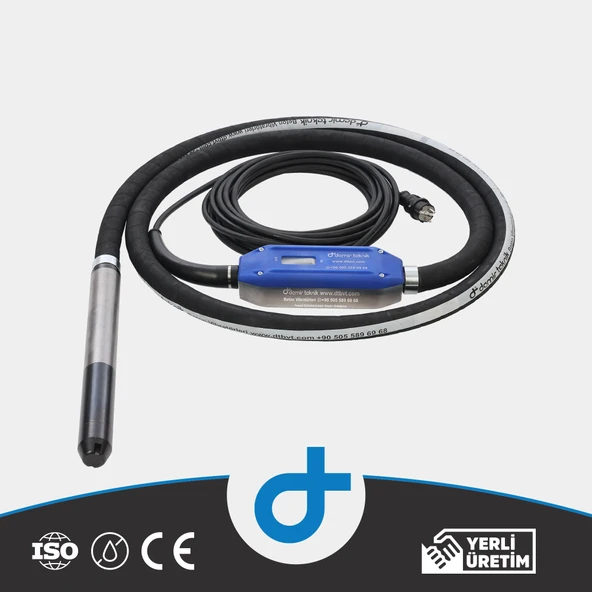 Beton Vibratörü Kendinden Konvertörlü 55 mm - DT 220 Eco