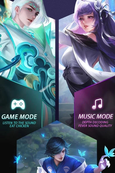 Ozmik  G10 Bt 5.2 Düşük Gecikmeli Kablosuz Dokunmatik Gaming Bluetooth Oyuncu Kulaklığı BEYAZ - 7