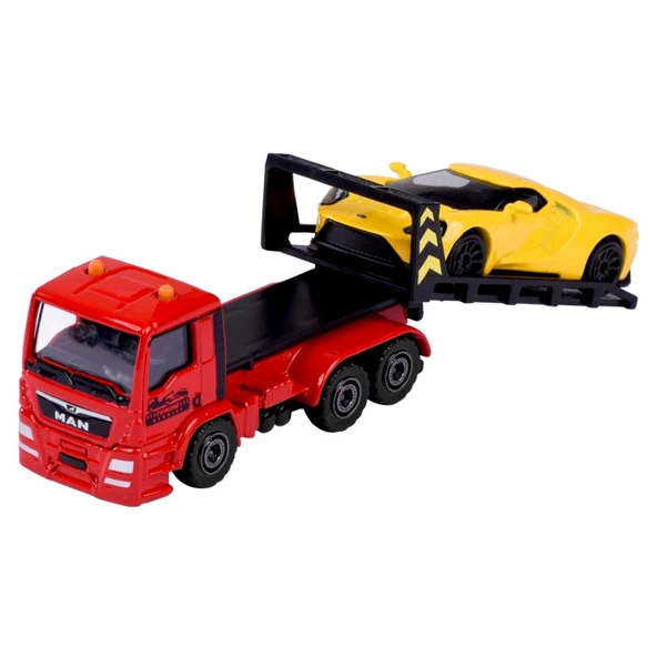 Majorette Trailer Man TGS + Ford GT
