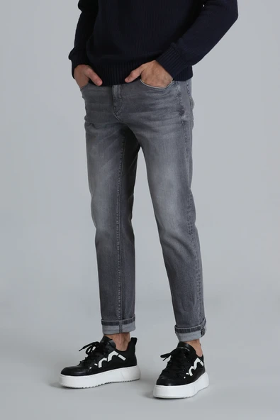 Lufian 111200174 Stef Smart Jean Erkek Pantolon Slim Fit Erkek Kot Pantolon