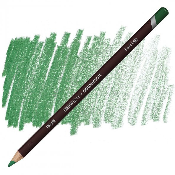 Derwent Coloursoft Green C420