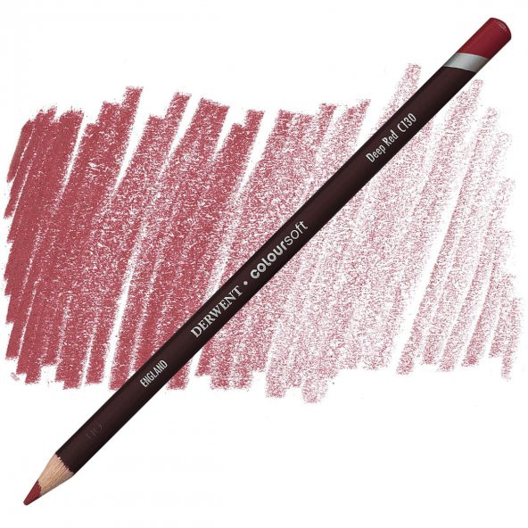 Derwent Coloursoft Deep Red C130