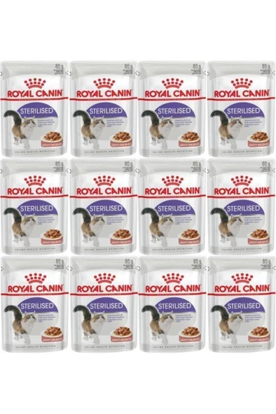 Royal Canin Gravy Sterilised 12x85 gr. skt:01/2027 ürün görseli