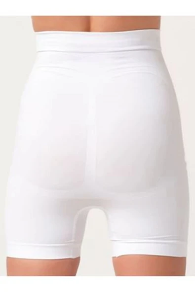 Yeni Sezon Toparlayıcı Vücut Şekillendirici Kaymaz Beyaz Kadın Kalça Popo Kaldırıcı Dikişsiz Korse - 2