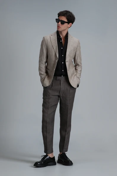 Lufian 111190317 Star Smart Erkek Chino Pantolon Comfort Fit Erkek Pantolon - Resim 5