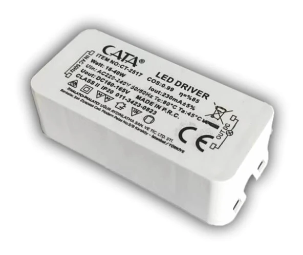 CATA CT 2587 60x60 Panel Driver Trafo Jaklı 40 - 60 W