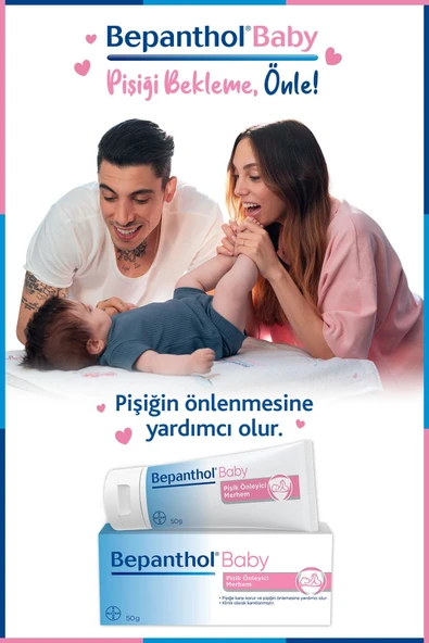 2 KUTU Bepanthol Baby Pişik Önleyici Merhem 50gr - 8