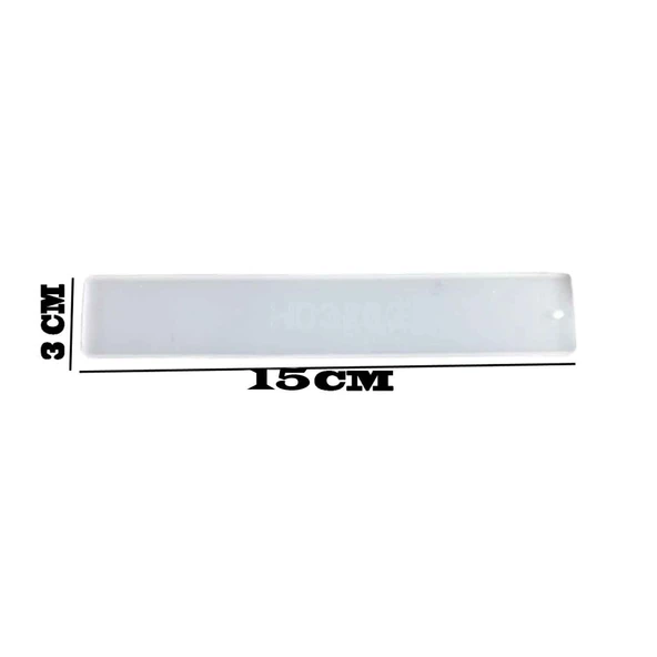 Epoksi Reçine Silikon Kitap Ayracı Kalıbı 15 CM - 2