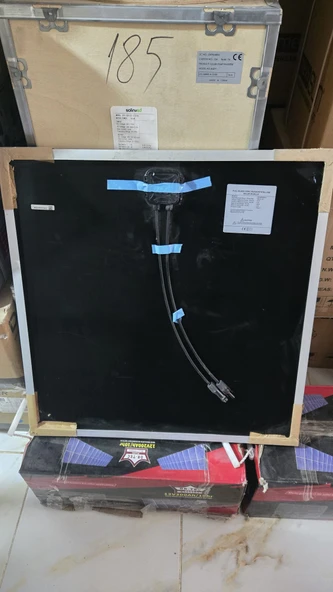 90 watt monokristal güneş paneli 90w Monokristal - 3