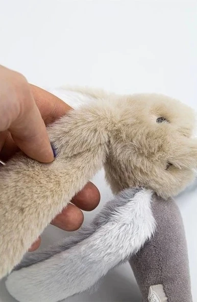 Babyjem Tutmalı Peluş Mini Tavşan 842 Taş - 6