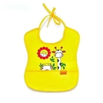 Babyjem Poli Muşamba Küçük Mama Önlüğü 030 Sarı ürün görseli