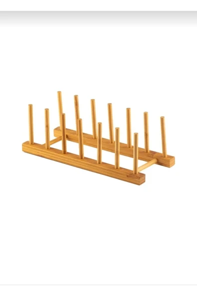 Ahşap Mutfak Organizeri, Ahşap Mutfak Düzenleyici, Ahşap Tabaklık, Ahşap Bardaklık, - 2