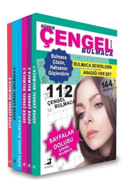 Süper Çengel Bulmaca 6 Kitap Kutulu Set - Olimpos
indirim