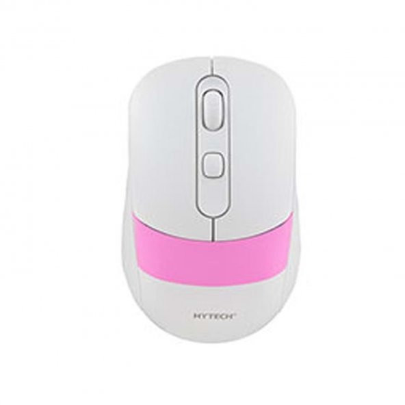 Hytech HY-M96 2.4Ghz Beyaz-Pembe Kablosuz Mouse