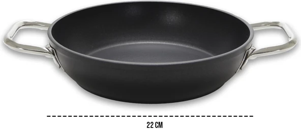 Evimsaray Arte Diamond Granit Kaplama Dayanıklı Sahan 22 cm - 3