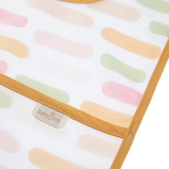 Babyjem Leke Tutmaz Önlük 840 Pastel - Resim 4