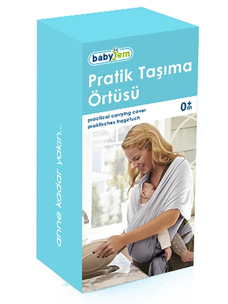 Babyjem Pratik Kanguru (syling) 734 Gri - 5