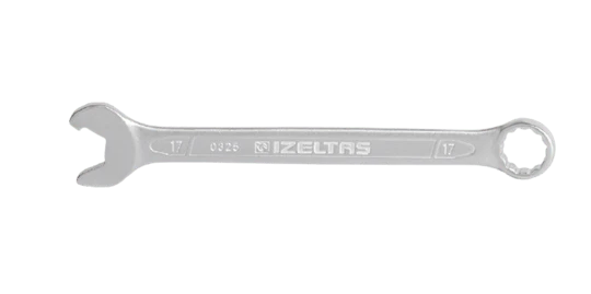 İzeltaş 17Mm Kombine Anahtar Kısa Boy - 0320020017 ürün görseli 1