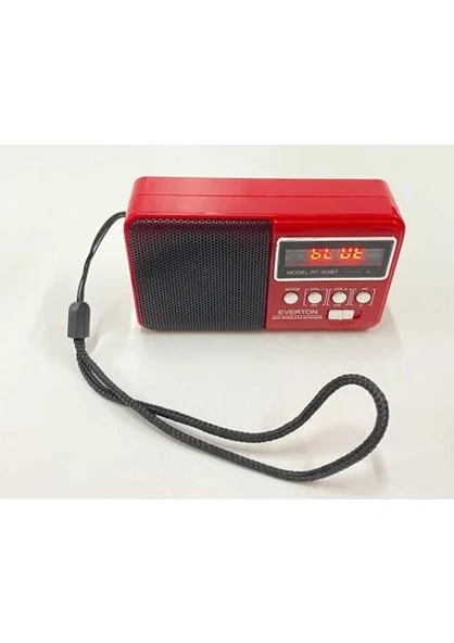 Everton Rt-303Bt Fm-Usb-Tf Şarjlı Dijital Göstergeli Radyo