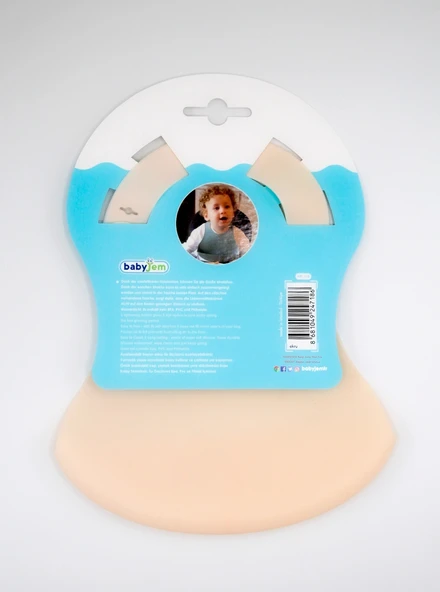 Babyjem Mini Silikon Önlük 718 Ekru - 8