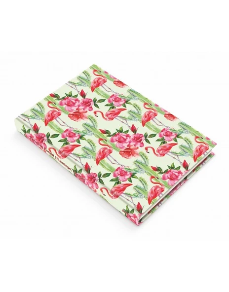 Deffter Flamingo Cactus 96 Yaprak Çizgili Sert Kapak Defter - 2