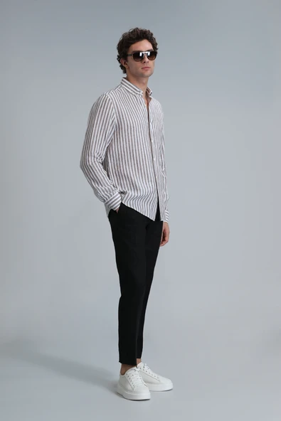 Lufian 111190328 Karl Spor Erkek Chino Pantolon Slim Fit Erkek Pantolon - 10