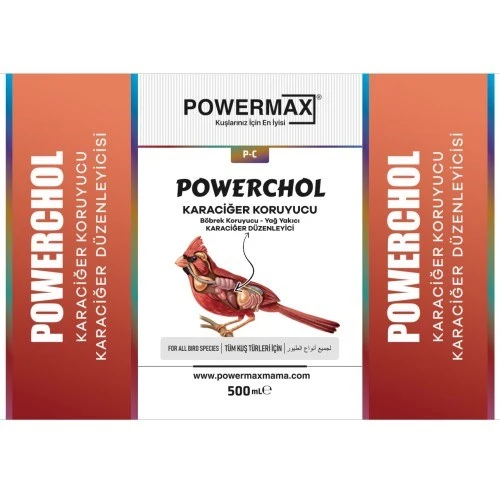 POWERCHOL 500 ML (Karaciğer düzenleyici,karaciğer koruyucu)