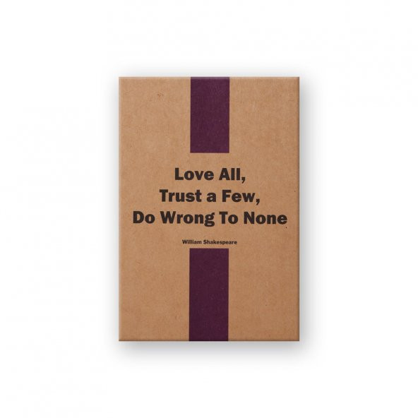 Keskin Color Container QuotesOnKraft A5 32 Yaprak Noktalı Do Wrong To None Dikişli Defter