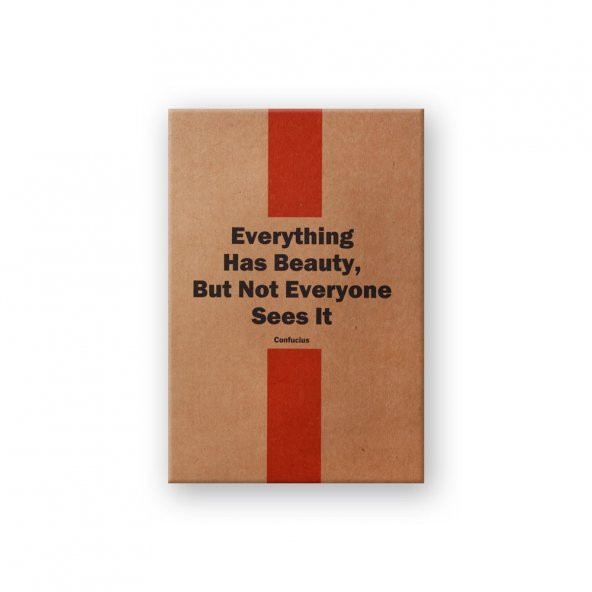 Keskin Color Container QuotesOnKraft A5 32 Yaprak Noktalı Sees It Dikişli Defter