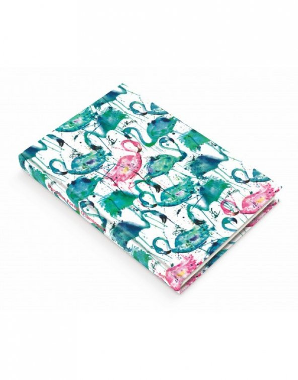Deffter Flamingos 96 Yaprak Çizgili Sert Kapak Defter - 2