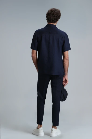 Lufian 111190328 Karl Spor Erkek Chino Pantolon Slim Fit Erkek Pantolon - Resim 9