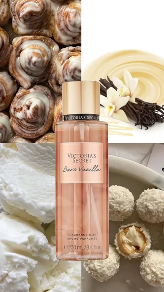 VICTORIA'S SECRET Bare Vanilla Vücut Spreyi 250 ml/8.4 oz. - 3