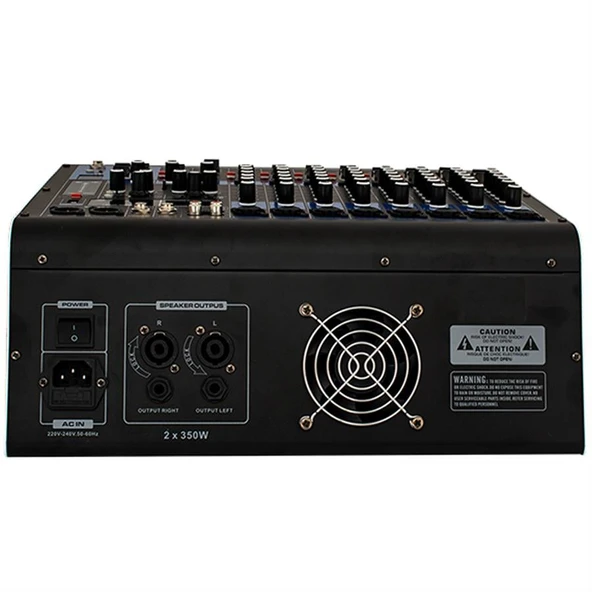 König Ka-8700 8 Kanal 2X350 Watt 99 Dsp Mıxer Amfi - 3