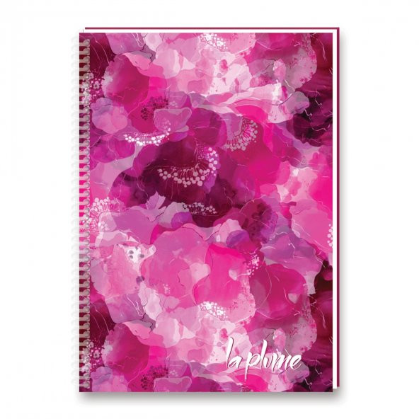 Keskin Color  La Plume A5 100 Yaprak Çizgisiz Spiralli Defter