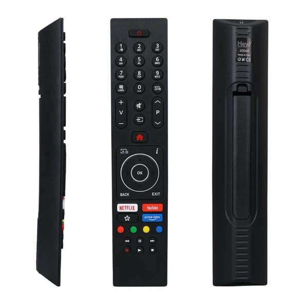 Hey Vestel RC43135P Netflix Youtube Prime Video Tuşlu Lcd Led TV Kumanda