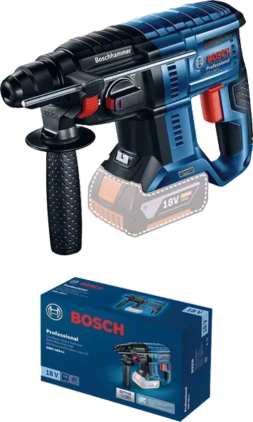 Bosch Professional GBH 180 Lı 4 Ah Çift Akülü Kırıcı Delici - 0611911121 - 2