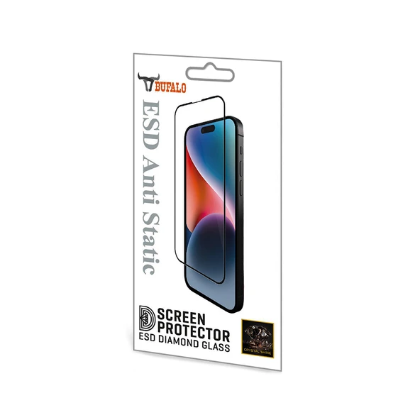 Bufalo Samsung Galaxy S25 Plus ESD Anti Static Cam Ekran Koruyucu - 5
