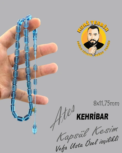 VEFA USTA ATEŞ KEHRİBAR KAPSÜL KESİM 8X11,75