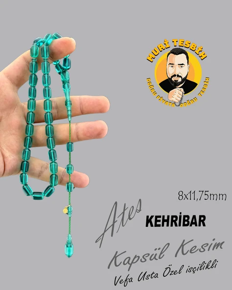 VEFA USTA ATEŞ KEHRİBAR KAPSÜL KESİM 8X11,75
