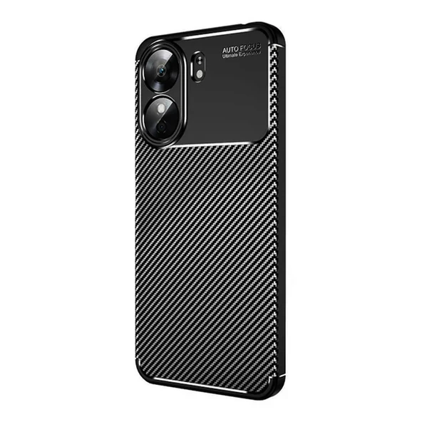 Xiaomi Redmi 13C Kılıf Focus Carbon Silikon Kapak - 2