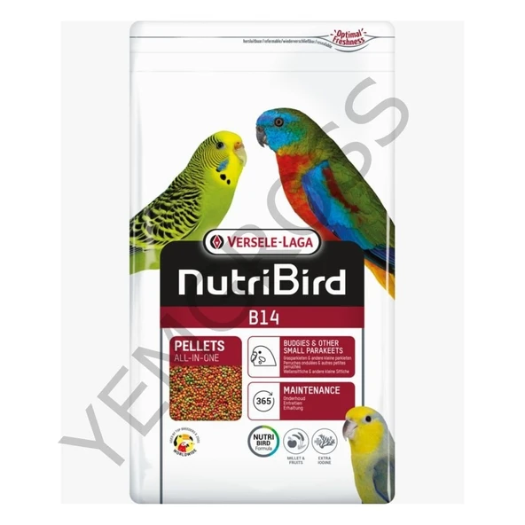 Versele Laga Nutrıbırd B14 Muhabbet Pelet Yem 3kg - Resim 2
