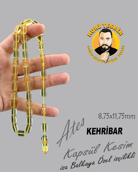 İSA BALKAYA ATEŞ KEHRİBAR KAPSÜL KESİM 8,75X11,75