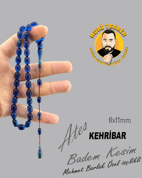 MEHMET BARLAK ATEŞ KEHRİBAR BADEM KESİM 8X11